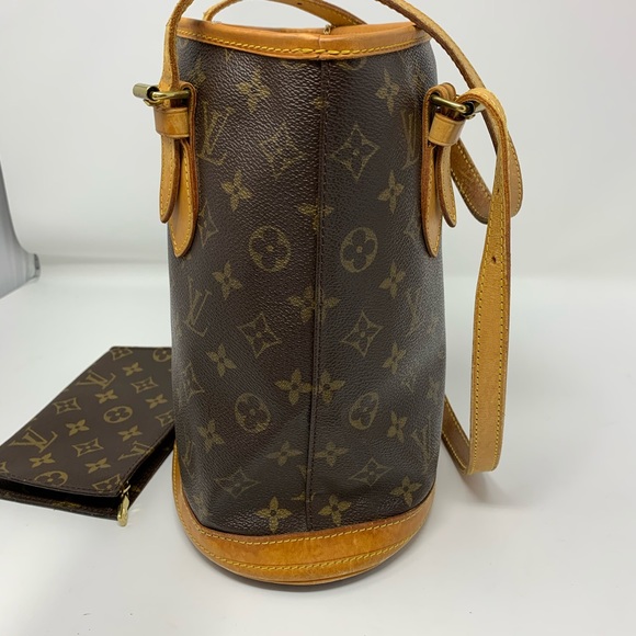 Geniune Louis Vuitton bucket pm with pouch - Picture 4 of 16
